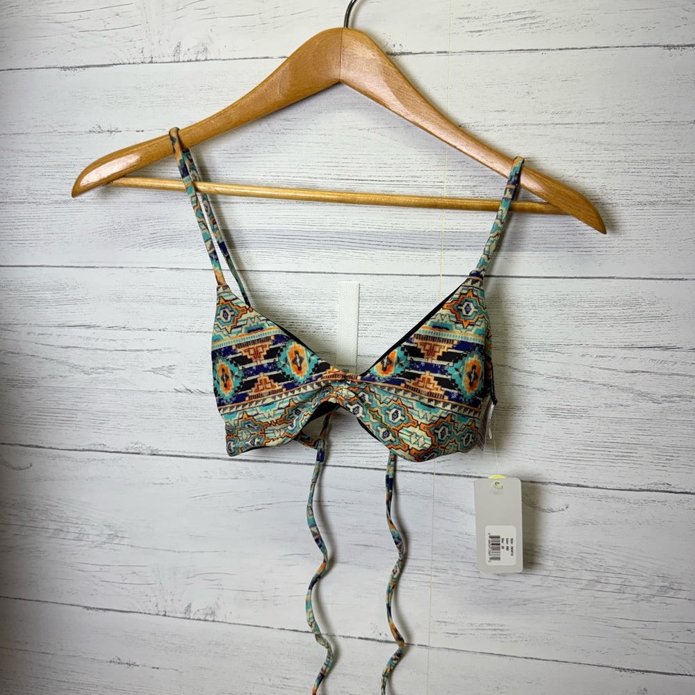 Tribal Print Bikini Top L Space sexy XS